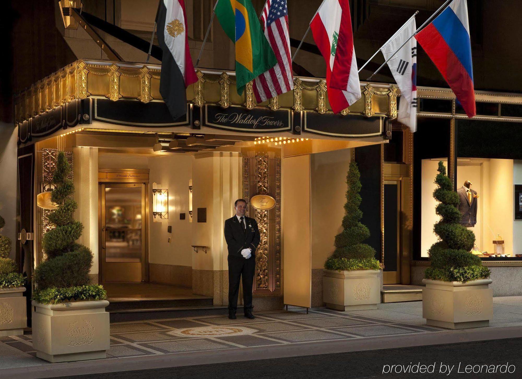 Hotel The Towers Of The Waldorf Astoria Nueva York Exterior foto