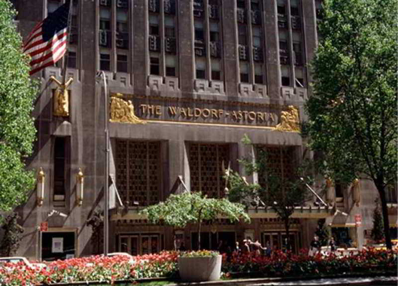 Hotel The Towers Of The Waldorf Astoria Nueva York Exterior foto